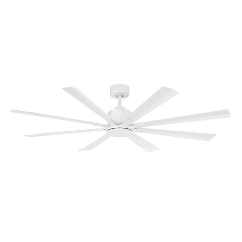 Modern Forms by WAC Lighting Modern Forms Size Matters Matte White Ceiling Fan Without Light FR-W2403-65-MW