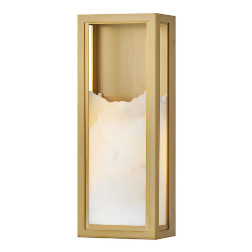 Veleta 15.75-Inch Wall Sconce in Lacquered Brass by Fredrick Ramond
