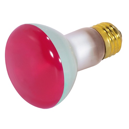 Satco Lighting Incandescent R20 Light Bulb Medium Base 130V by Satco S3200