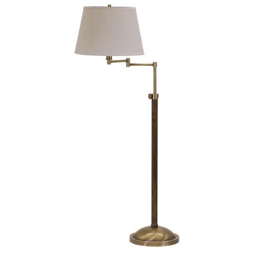 House of Troy Lighting Richmond Antique Brass Swing-Arm Lamp by House of Troy Lighting R401-AB