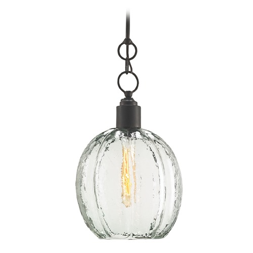 Currey and Company Lighting Aquaterra Old Iron Pendant Light
