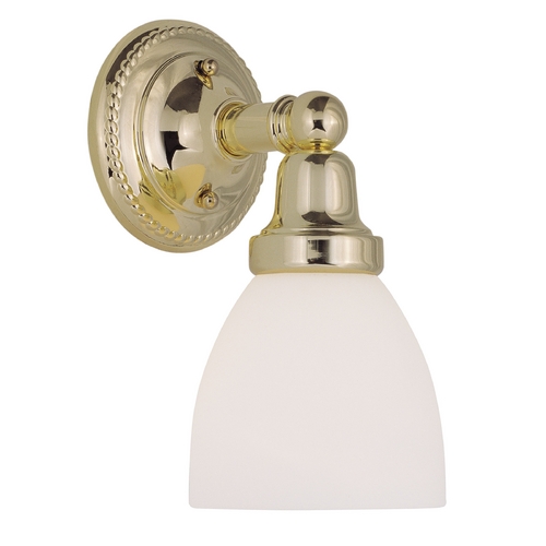 Livex Lighting Livex Lighting Classic Polished Brass Sconce 1021-02