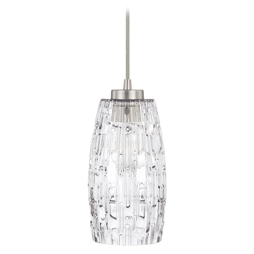 Casper Mini Pendant in Brushed Nickel by Capital Lighting