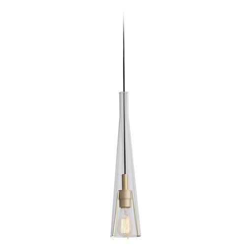 Abbey Park Brushed Brass Pendant by Avenue Lighting