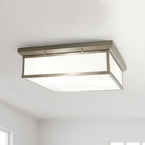 Brushed Nickel LED Flush Mount by Minka Lavery
