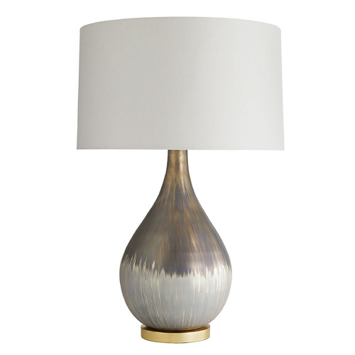 Romy 32-Inch Table Lamp in Satin Silvered Bronze by Arteriors Home