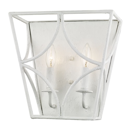 Hudson Valley Lighting Green Point White Plaster Sconce by Hudson Valley Lighting 4800-WP