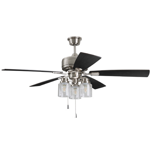Craftmade Lighting Kate 52-Inch LED Fan in Polished Brushed Nickel by Craftmade Lighting KTE52BNK5