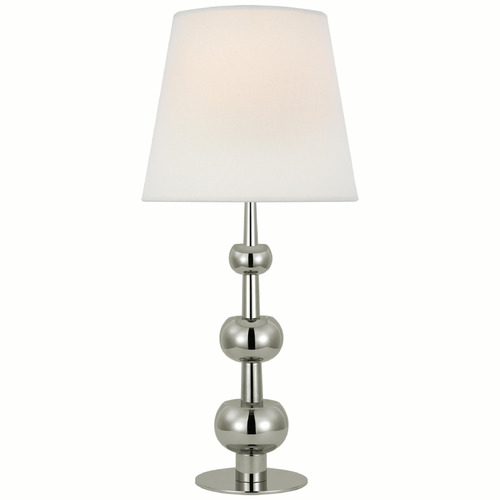Visual Comfort Signature Collection Paloma Contreras Comtesse Lamp in Nickel by Visual Comfort Signature PCD3105PN-L