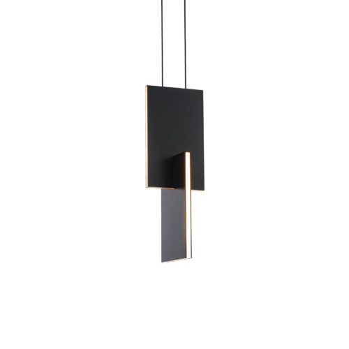 Amari 14-Inch LED Pendant in Black by Modern Forms