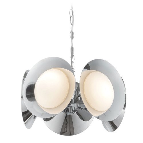 Kuzco Lighting Cleo Chrome LED Mini-Chandelier