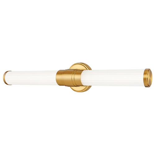 Z-Lite Z-Lite Warwick Modern Gold LED Vertical Bathroom Light 1020-25W-MGLD-LED