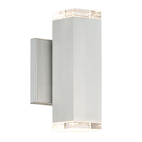 WAC Lighting Block Aluminum LED Outdoor Wall Light by WAC Lighting WS-W61808-AL