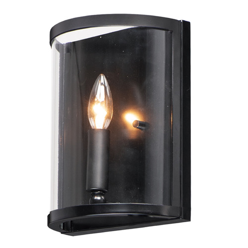 Maxim Lighting Sentinel Black Sconce
