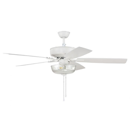 Pro Plus 101 52-Inch LED Fan in White by Craftmade Lighting