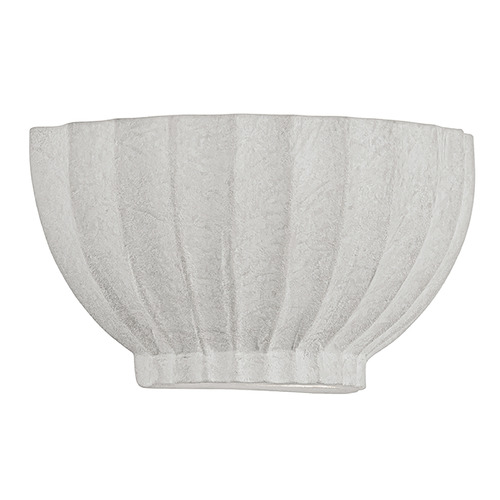 Troy Lighting Efron Soft White & Ceramic Ivory Texture LED Sconce