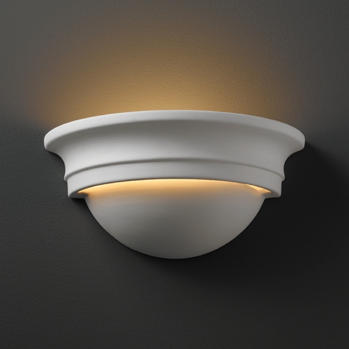 Sconce Wall Light in Bisque by Justice Design Group