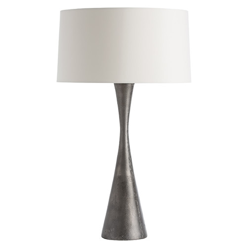 Narsi 30.5-Inch Table Lamp in Distressed Aluminum by Arteriors Home