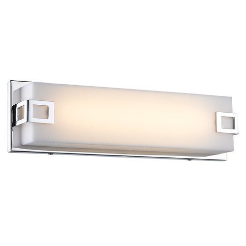 Cermack St. 18-Inch Polished Chrome LED Bathroom Light by Avenue Lighting