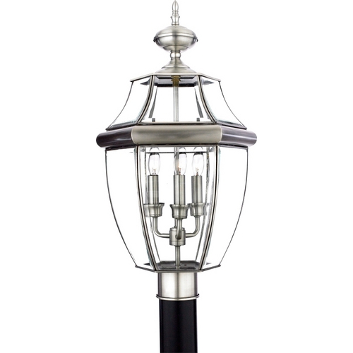 Quoizel Lighting Newbury Post Light in Pewter by Quoizel Lighting NY9043P