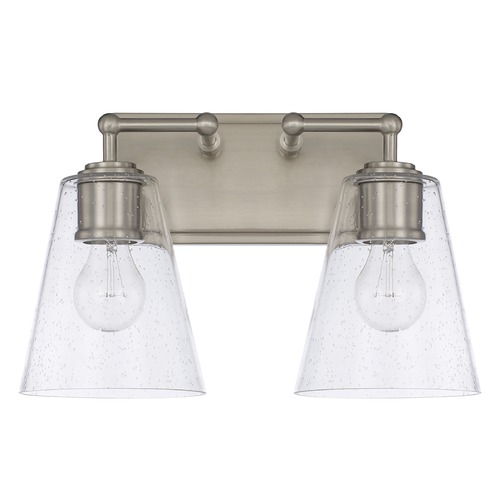 Capital Lighting Murphy 14.75-Inch Vanity Light in Brushed Nickel by Capital Lighting 121721BN-463