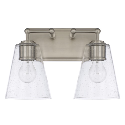 Capital Lighting Murphy 14.75-Inch Vanity Light in Brushed Nickel by Capital Lighting 121721BN-463