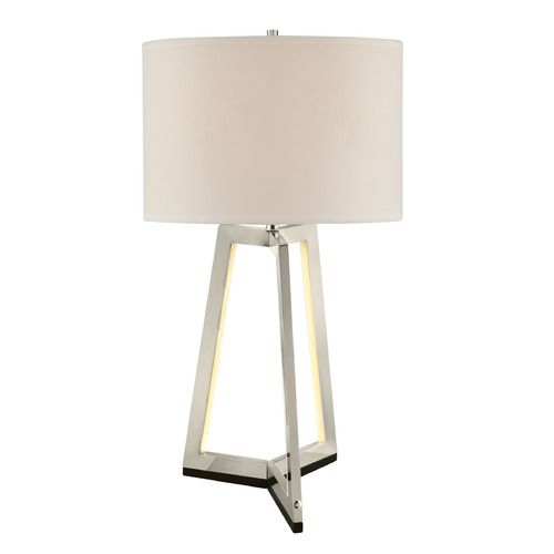 Pax Brushed Nickel Table Lamp by Lite Source Lighting