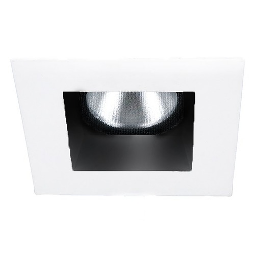 WAC Lighting Aether Black & White LED Recessed Trim by WAC Lighting R2ASDT-W840-BKWT