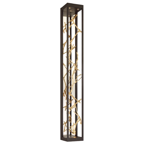 Aerie Bronze & Gold LED Sconce by Eurofase Lighting