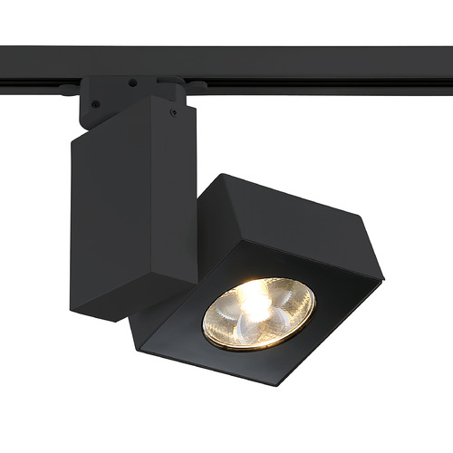 30W LED Squared Track Head in Black by Eurofase Lighting