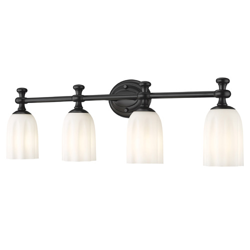 Z-Lite Orion Matte Black Bathroom Light