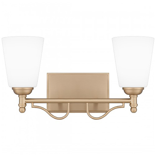 Quoizel Lighting Esther Bronze Gold Bathroom Light