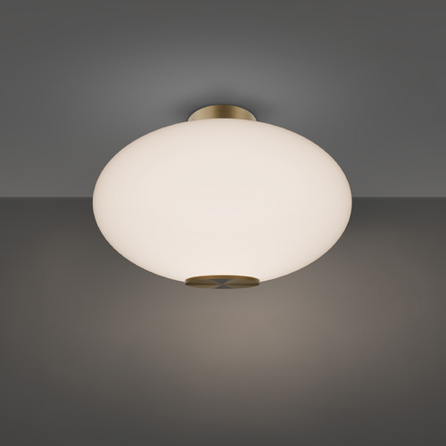 Modern Forms by WAC Lighting Modern Forms Illusion Aged Brass LED Flushmount Light FM-72322-35-AB