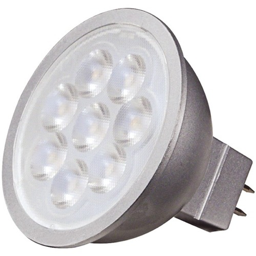 6.5W 2-Pin LED Bulb MR-16 Flood 40-Degree 3500K Dimmable by Satco Lighting