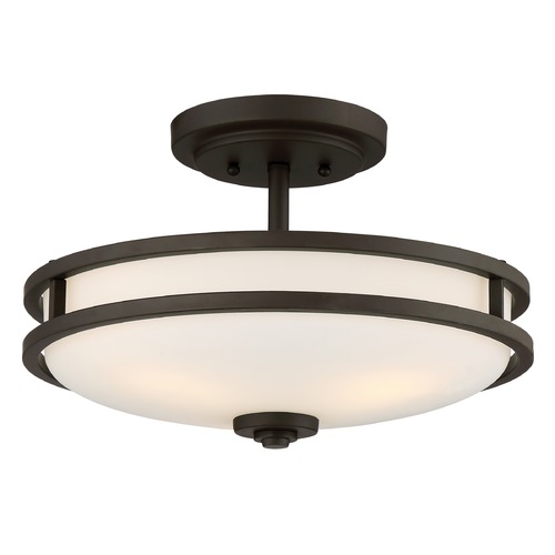 Quoizel Lighting Cadet Old Bronze Semi-Flush by Quoizel Lighting CDT1715OZ