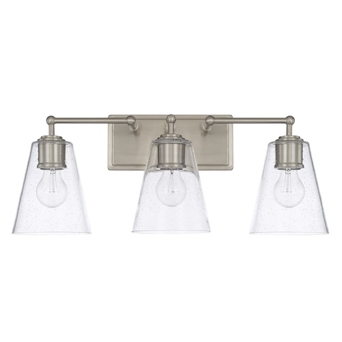 Murphy 23.50-Inch Vanity Light in Brushed Nickel by Capital Lighting