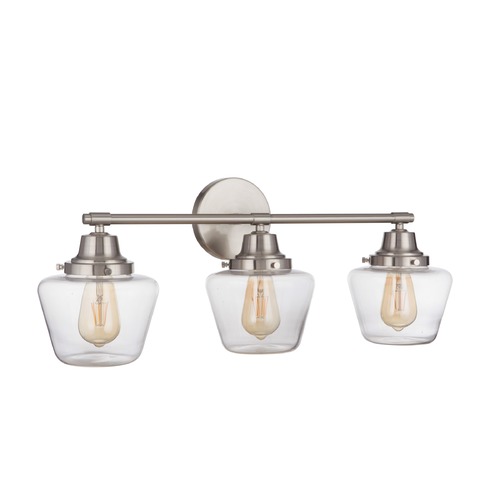 Essex 27.75-Inch Bath Light in Brushed Nickel by Craftmade Lighting