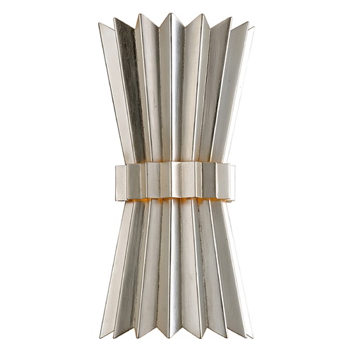 Corbett Lighting Moxy Silver Leaf Sconce by Corbett Lighting 312-12