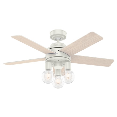 Hunter Fan Company 44-Inch Hardwick Fan in Fresh White by Hunter Fan Company 51331