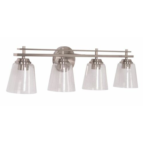 Drake 33-Inch Vanity Light in Brushed Nickel by Craftmade Lighting