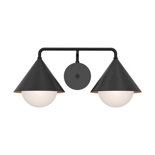 Alora Lighting Alora Lighting Remy Matte Black Bathroom Light VL485221MBOP