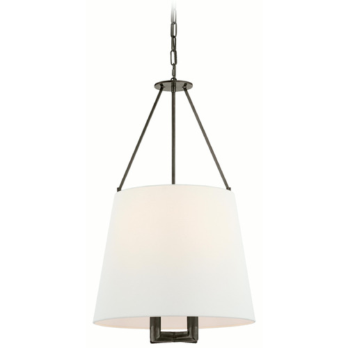 Visual Comfort Signature Collection Dalston Bronze Pendant Light with Empire Shade