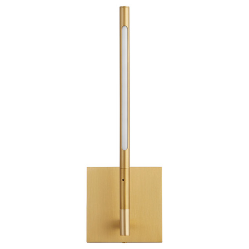 Oxygen Palillos Aged Brass LED Sconce