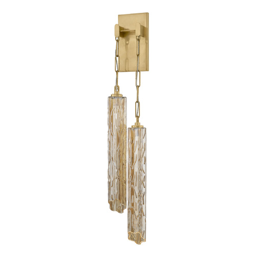 Corbett Lighting Malaga Vintage Brass LED Sconce