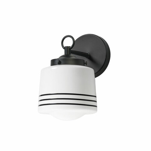 Eureka Wall Sconce in Black by Maxim Lighting