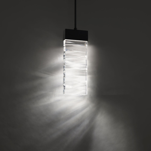Schonbek Beyond Labrynth Black LED Outdoor Hanging Light