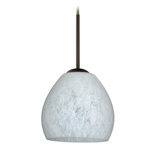 Besa Lighting Bolla Bronze Mini-Pendant Light