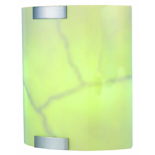 Nimbus Polished Steel Sconce by Lite Source Lighting