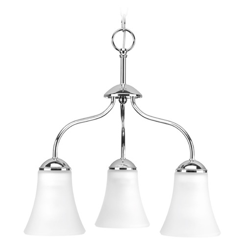 Progress Lighting Classic Polished Chrome Mini Chandelier by Progress Lighting P4762-15