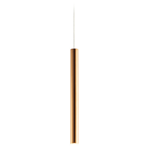 ET2 Lighting Flute 12-Inch LED Pendant in Rose Gold by ET2 Lighting E10001-RG